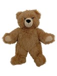 Vorschaubild 1 von Kuscheltier Teddybär Braun 33 cm Plüschtier Bär Klassisch Knopf im Ohr