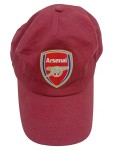 Vorschaubild 1 von Fan Basecap Arsenal FC Kappe Cap Rot Herren Logo