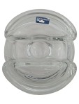 Vorschaubild 1 von Kerzenhalter Glas Transparent 7 cm Teelichthalter Modern Rund