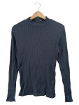 Vorschaubild 1 von Damen Pullover Gr. 40 L Blau Rippstrick Stehkragen Langarm Basic