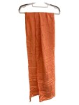 Vorschaubild 1 von Damen Schal Orange Viskose 200x61 cm Basic Tuch