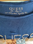 Vorschaubild 3 von Damen Langarmshirt Blau Gr. 38 M Pailletten Logo Casual