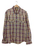 Vorschaubild 1 von Freizeithemd Herren Kariert Mehrfarbig Gr. 52 XL Langarm Baumwolle