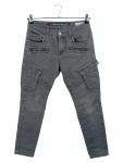 Vorschaubild 1 von Cargohose Herren Grau W29 Baumwolle Casual