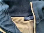 Vorschaubild 5 von Fleecepullover Herren Blau Gr. 54/XL Baumwolle Polyester Uni