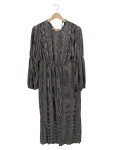 Vorschaubild 1 von Damen Freizeitkleid Maxikleid Gr. 36 S Mehrfarbig Kariert