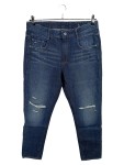 Vorschaubild 1 von Damen Destroyed Jeans Blau Gr. W 30 Casual Baumwolle
