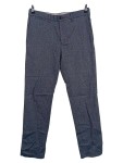 Vorschaubild 1 von Damen Stoffhose Chino Blau Meliert Gr. 42 W33 XL