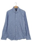 Vorschaubild 1 von Business Hemd Herren Blau Kariert Langarm Gr. 50 L Regular Fit