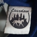 Vorschaubild 2 von Fleecejacke Kinder Gr. 176 Blau Sterne Stickerei Reißverschluss