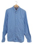 Vorschaubild 1 von Freizeithemd Herren Gr. 50 Blau Casual Slim Fit Langarm