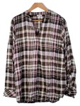 Vorschaubild 1 von Damen Bluse Kariert Mehrfarbig Gr. 46 Langarm Casual