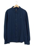 Vorschaubild 1 von Herren Freizeithemd Langarm Button-Down Blau Gr. 54 XXL Casual