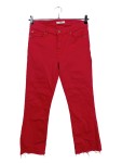 Vorschaubild 1 von Damen Jeans Shorts W30 Rot Fransen Saum