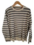 Vorschaubild 1 von Herren Pullover Gr. L Gestreift Casual Baumwolle