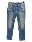 Vorschaubild 1 von Damen Destroyed Jeans Blau Gr. 42 W33 XL Used Look