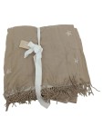 Vorschaubild 1 von Wohndecke Sternenmuster Beige 150x130cm