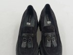 Vorschaubild 5 von Damen Loafer Schwarz Wildleder Quasten Absatz 7cm Gr. 37.5