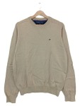 Vorschaubild 1 von Sport Herren Pullover Beige Gr. 48 M Baumwolle Logo Casual