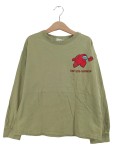 Vorschaubild 1 von Kinder Langarmshirt Grün Gr. 128 Among Us Motiv Casual
