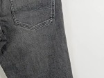 Vorschaubild 4 von Jeans Straight Leg Herren Grau Gr. W29/46/S Baumwolle Uni L31