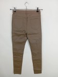 Vorschaubild 2 von Damen Lederhose Kunstleder Hose Braun Gr. 40 Casual Skinny