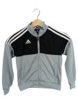 Vorschaubild 1 von Trainingsjacke Sportjacke Kinder Gr. 128 Grau