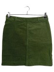 Vorschaubild 1 von Damen Cordrock Grün Gr. 40 L Casual Freizeit