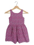 Vorschaubild 1 von Sommerkleid Kinder Mädchen Gr. 122 Pink Blumenmuster