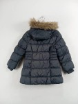 Vorschaubild 2 von Winterjacke Kinder Gr. 104 Schwarz Polyester Uni Casual Langarm