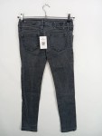 Vorschaubild 2 von Jeans Slim Fit Damen Gr. W27/36/S Grau Baumwolle Uni Casual Alltag Logo