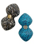 Vorschaubild 1 von Massageball Duoball Faszienball Doppelball Mehrfarbig 16 cm