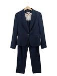 Vorschaubild 1 von Damen Hosenanzug Schwarz Gr. 42 Business Anzug Set Sakko Hose