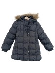 Vorschaubild 1 von Winterjacke Kinder Gr. 104 Schwarz Polyester Uni Casual Langarm