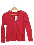 Vorschaubild 1 von Strickjacke Damen Rot Gr. 44 XXL Casual Knopfleiste