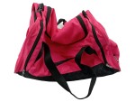 Vorschaubild 1 von Sporttasche Damen Pink Logo-Print Trainingstasche Reisetasche 27x26 cm