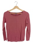Vorschaubild 1 von Damen Pullover Gr. 36 S Rosa Langarm Baumwolle Casual