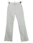 Vorschaubild 1 von Damen Flare Jeans Hose Weiß Gr. 34 (W26) Casual