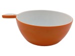 Vorschaubild 1 von Snackschale Apfelform Kunststoff Orange 13 cm Schüssel TCM