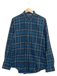 Vorschaubild 1 von Herren Freizeithemd Slim Fit Kariert Blau Gr. 50 L