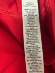 Vorschaubild 4 von Damen Leggings High-Rise Sport-Hose Rot Gr. 32 (W24/XXS)