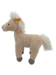 Vorschaubild 1 von Kuscheltier Pferd Plüschtier Stofftier Beige 35 cm Knopf im Ohr