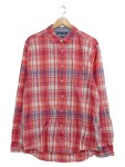 Vorschaubild 1 von Herren Freizeithemd Rot Kariert Gr. 52 XL Baumwolle