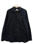 Vorschaubild 1 von Herren Business Hemd Schwarz Slim Fit Langarm Logo Gr. 45