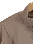 Vorschaubild 3 von Damen Blouson Jacke Beige Gr. 34 XS Casual Reißverschluss Logo