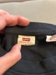 Vorschaubild 5 von Damen Langarmshirt Schwarz Gr. 38 M Basic Baumwolle Logo