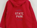 Vorschaubild 4 von Parka Kinder Rot Gr. 116 Polyester Schriftzug Outdoor Freizeit