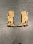 Vorschaubild 2 von Damen Stiefel Lederstiefel Gr. 36 Beige Casual