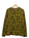 Vorschaubild 1 von Herren Sweatshirt Pullover Oliv Camouflage Muster Gr. 48 M