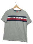 Vorschaubild 1 von Sport Herren T-Shirt Grau Gr. 50 L Logo-Print Baumwolle
